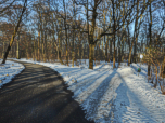 ...biegen wenig später rechts auf den Fußweg ab.