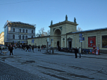 Eingang zum Hofgarten am Odeonsplatz.