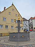 Der Marktbrunnen in Altomünster