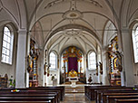 Das Innenleben der Kirche St. Jakob in Dachau