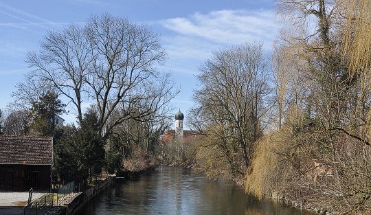 Wanderung von Olching entlang der Amper nach Fürstenfeldbruck