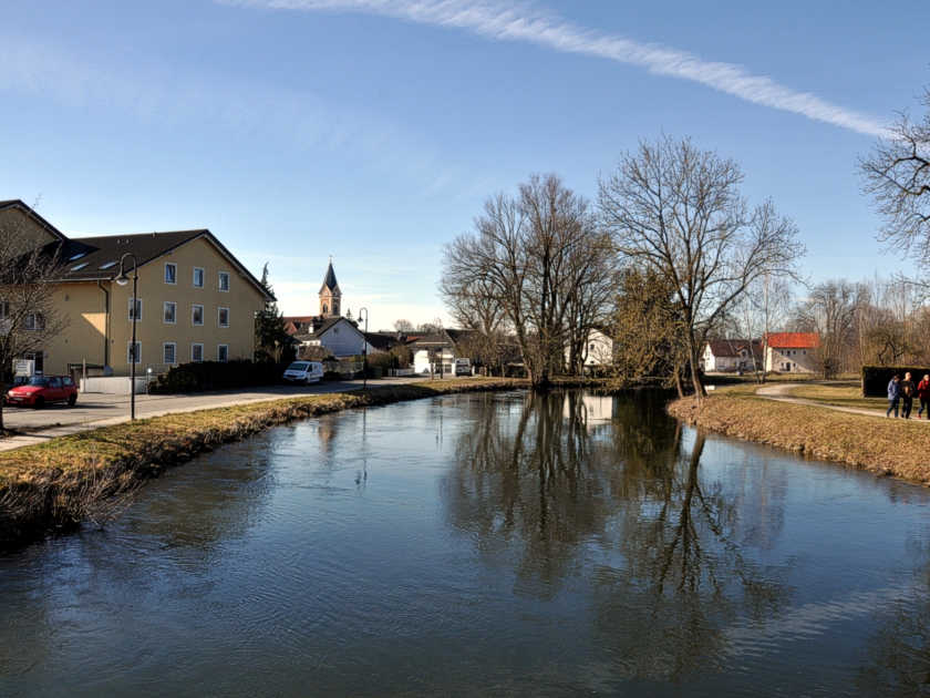 Wanderung von Olching an der Amper nach Fürstenfeldbruck