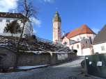 Wir steigen zur Klosterkirche auf