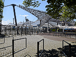 Der Nordeingang des Olympiastadions