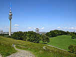 Im Osten verlassen wir den Olympiaberg und kehren ...