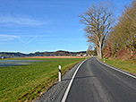 ...der Landstraße Richtung Taglaching