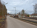 Am Bahnhof Tutzing endet unsere Wanderung