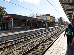 Unsere Wanderung beginnt am Bahnhof Tutzing