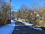 Hinter dem Kloster beginnt der Weg nach Ebenhausen