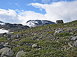 ...und taucht die Gletscherlandschaft in ein freundliches Licht