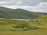 Blick zurück zum Søre Høvringsvatnet