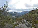 Erster Blick Richtung Lysefjord