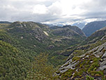 Ein weiterer Blick Richtung Lysefjord