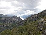 Ein weiterer Abschnitt vom Lysefjord zeigt sich