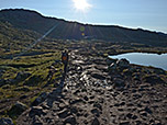 Wir wandern der Morgensonne entgegen