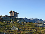 Die erste der beiden Survival Cabins liegt 5 Kilometer vor der Trolltunga