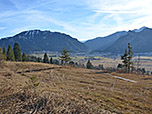 Blick zum Laber, zum Kofel und auf Oberammergau