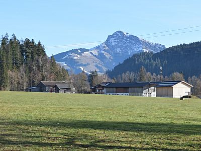 Im Südosten zeigt sich das Kitzbüheler Horn