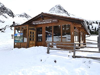 Die Hexenschenke hält gerade Winterschlaf