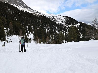 Nach Nordosten haben wir ...