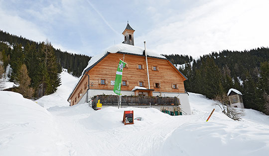 Bochumer Hütte - Winterwandern und Rodeln
