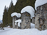 ...wurde der Bergbau auf der Kelchalm aufgegeben