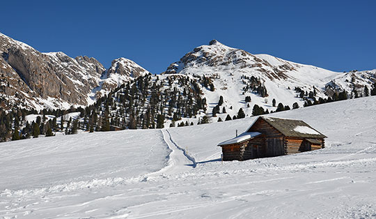 Gampenalm - Rodeln im Villnößtal