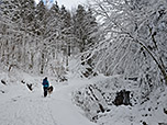 Wir bleiben stets am Bach