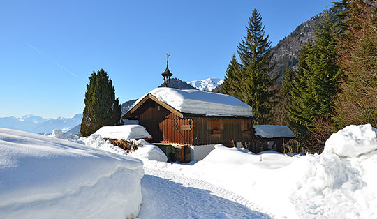 Rodeln an der Ottenalm am Walchsee