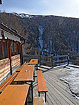 Auf der Terrasse der Prantneralm