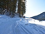 ...und schlagen den Weg zum Rotwandhaus ein