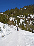 ...und präparierte Rodelbahn...