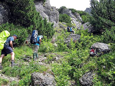 Die Landschaft wird immer eindrucksvoller, ...