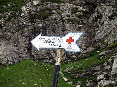 Eineinhalb Stunden trennen uns noch vom Gipfel