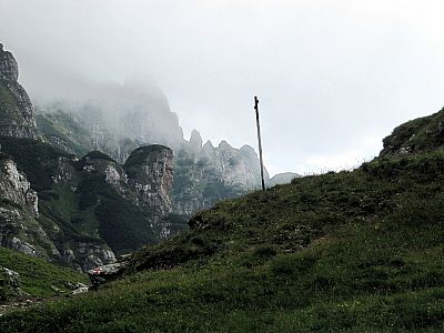 Wolken wechseln sich ... 