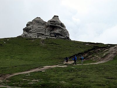 ... auf dem die berühmte Bucegi-Sphinx zu finden ist.