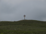 Wir passieren ein Kreuz auf dem Weg nach Süden