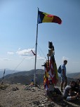 Der Gipfel des Moldoveanu (2455 m), höchster Punkt Rumäniens