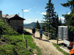 Abmarsch von der Curmatura Hütte am nächsten Tag