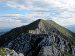 Der höchste Punkt im Piatra-Craiului-Gebirge ist der La Om