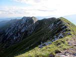 Blick vom Gipfel des La Om nach Südwesten