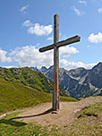Das "Gipfelkreuz" am Draugsteintörl