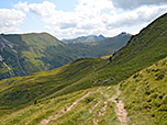 Wir machen uns an den Abstieg Richtung Tappenkarseehütte