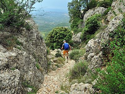... ist nicht so anspruchsvoll wie der Aufstieg im 