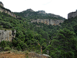 Die Landschaft im inneren des Naturparks Serra de Montsant