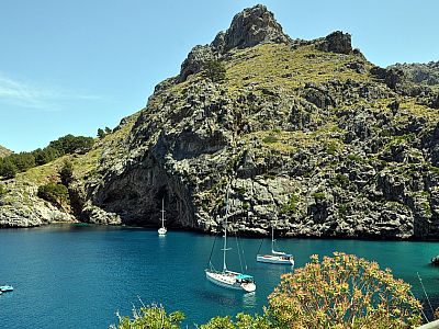 Der 329 Meter hohe Es Tormas