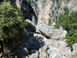 Schnell zieht uns die Schlucht in ihren Bann