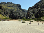 Blick zurück in den beeindruckenden Torrent de Pareis