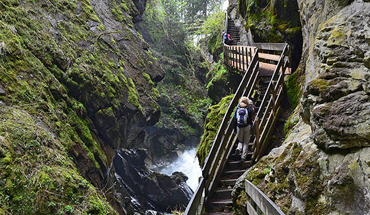 Gilfenklamm und Ruine Reifenegg