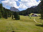 Der Peitlerkofel im Osten